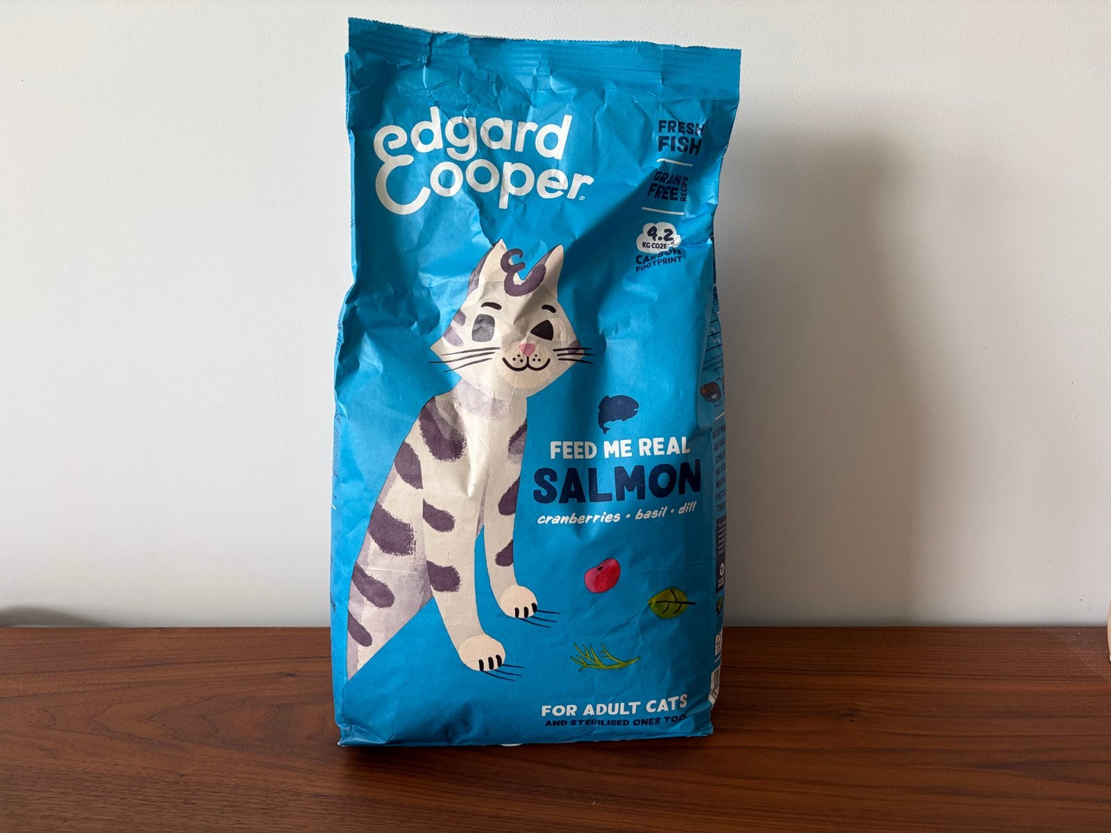 Edgard & Cooper Kattenvoer Volwassenen – Zalm, 4 kg, Dieren en Toebehoren, Ophalen of Verzenden