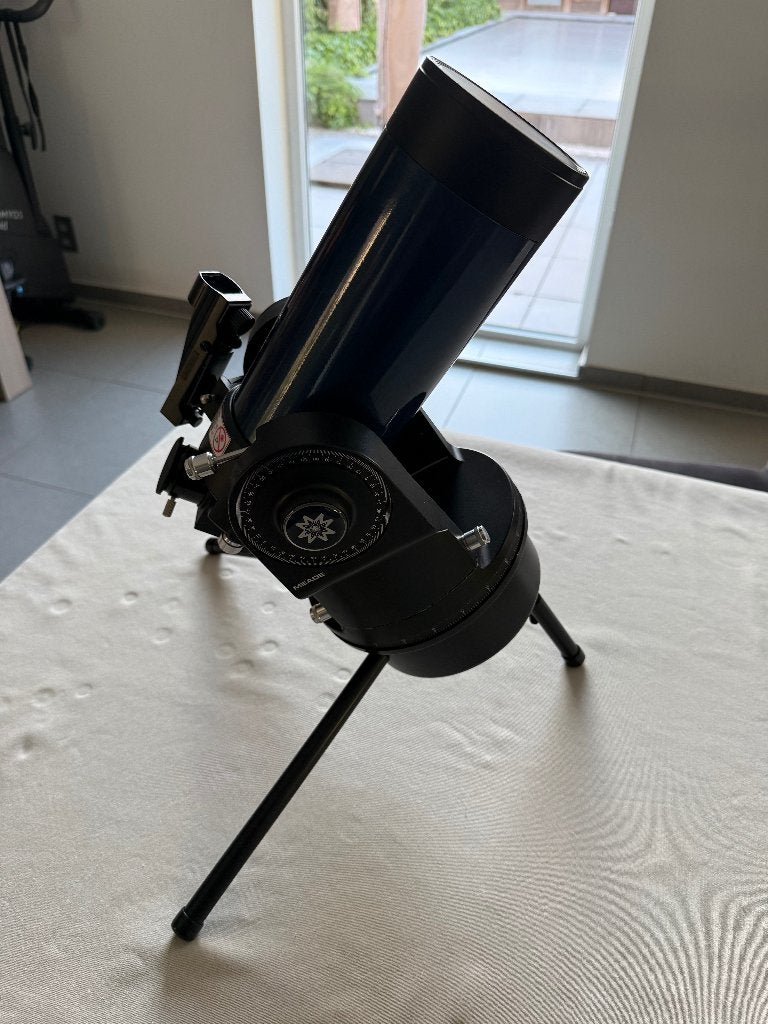 Meade ETX-90 + ETX-105 Maksutov-Cassegrain telescopen, Audio, Tv en Foto, Optische apparatuur | Telescopen, Ophalen, Gebruikt