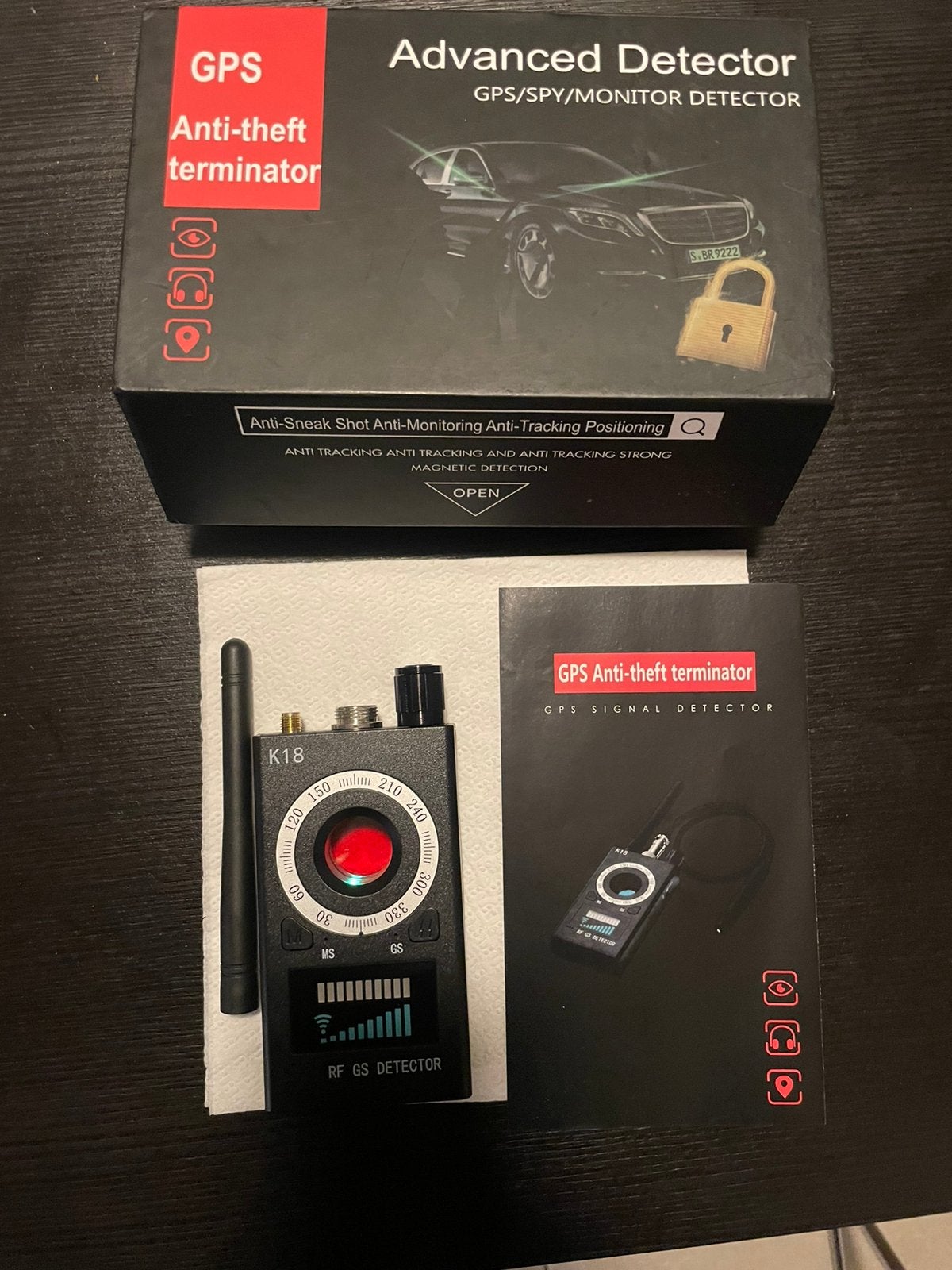 Gprs detector -afluister detector, Ophalen, Zo goed als nieuw, Overige merken
