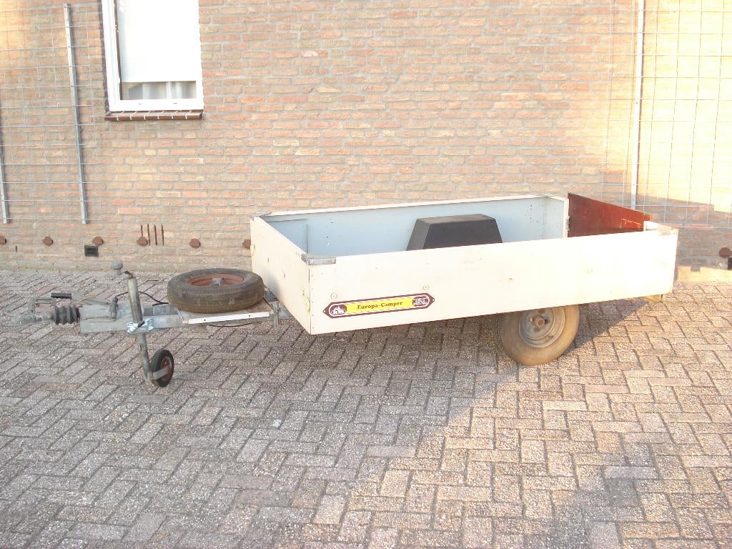 aanhanger in onderdelen te koop , compleet kan ook, Ophalen, Gebruikt