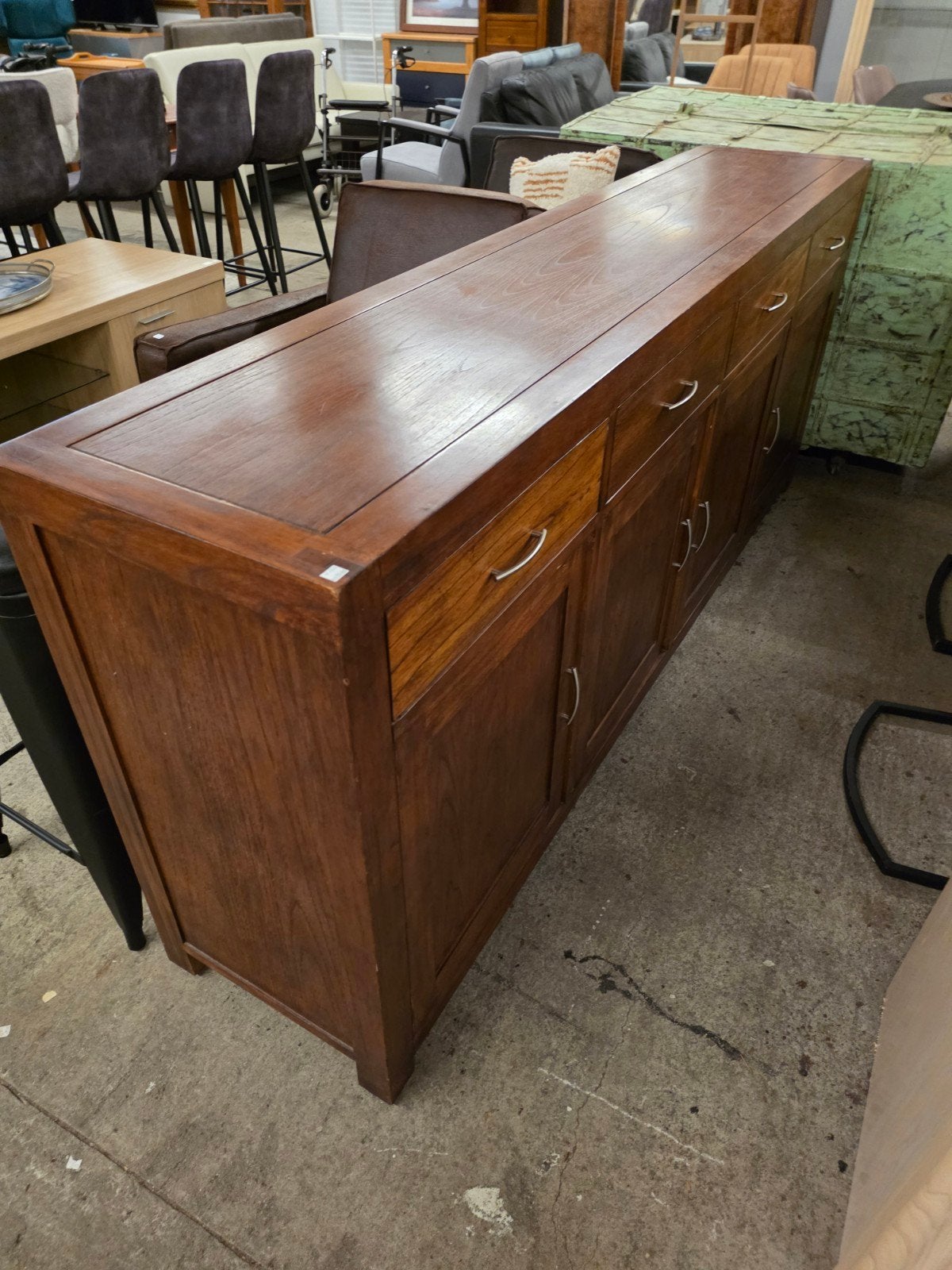 Dressoir breedte 220cm diepte 45cm hoogte 90cm, Ophalen, ., 50 tot 100 cm, M