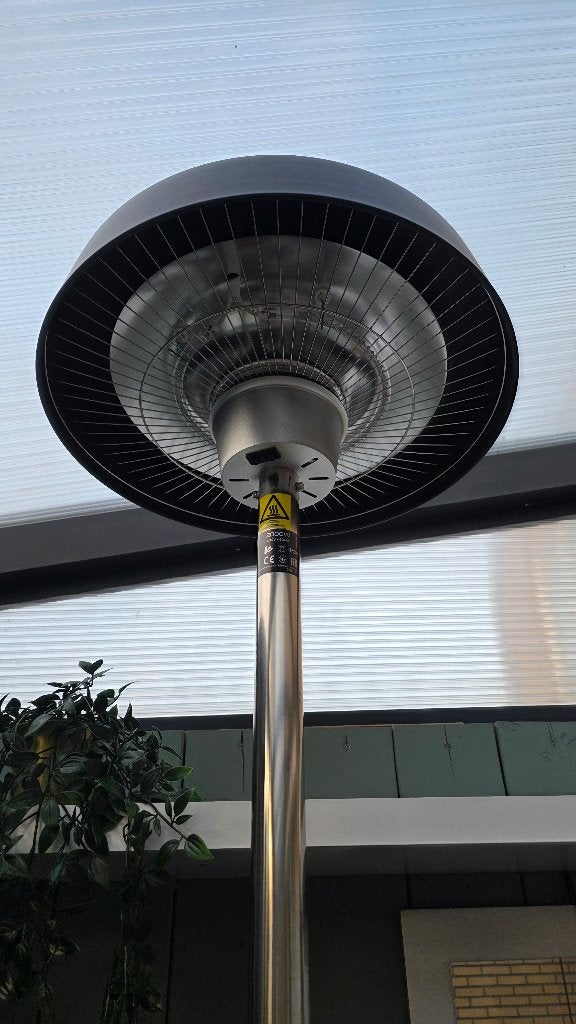 Terrasverwarmer staand 2000W - Elektrisch, Ophalen, Zo goed als nieuw, Elektrisch, Vloer