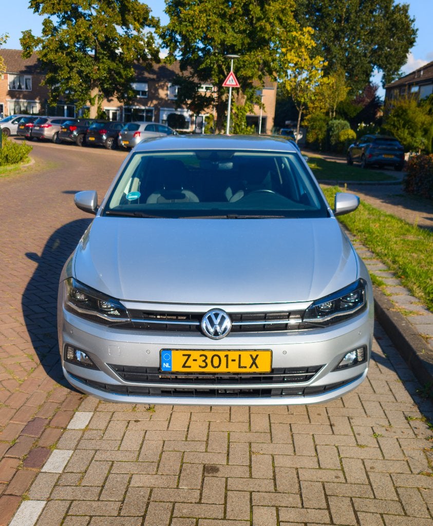 Volkswagen Polo 1.0 TSI 2020 copper line., Stof, Zwart, Handgeschakeld, Particulier