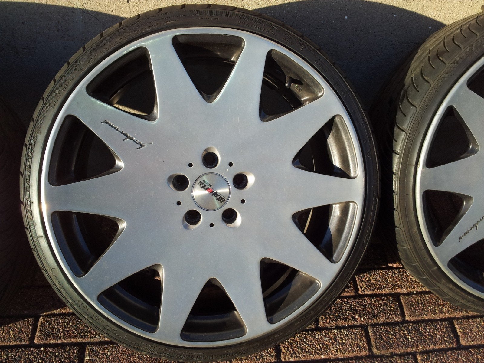 Te koop : 4x 20inch 8.5J 5x114.3 MRR HR3 Hereborrani velgen, Auto-onderdelen, Banden en Velgen, Ophalen, Gebruikt, 20 inch, Zomerbanden