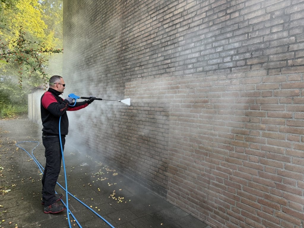 Muurreiniging Professionele – Nijmegen & Arnhem, Ophalen of Verzenden, Nieuw, Rolsteiger of Kamersteiger, 5 meter of hoger
