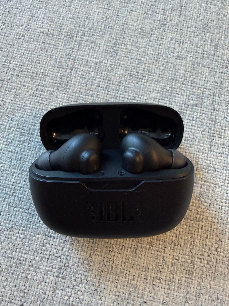 JBL Wave Beam 2 Black Earbuds, Telecommunicatie, Gebruikt, Zwart, Ophalen of Verzenden, JBL