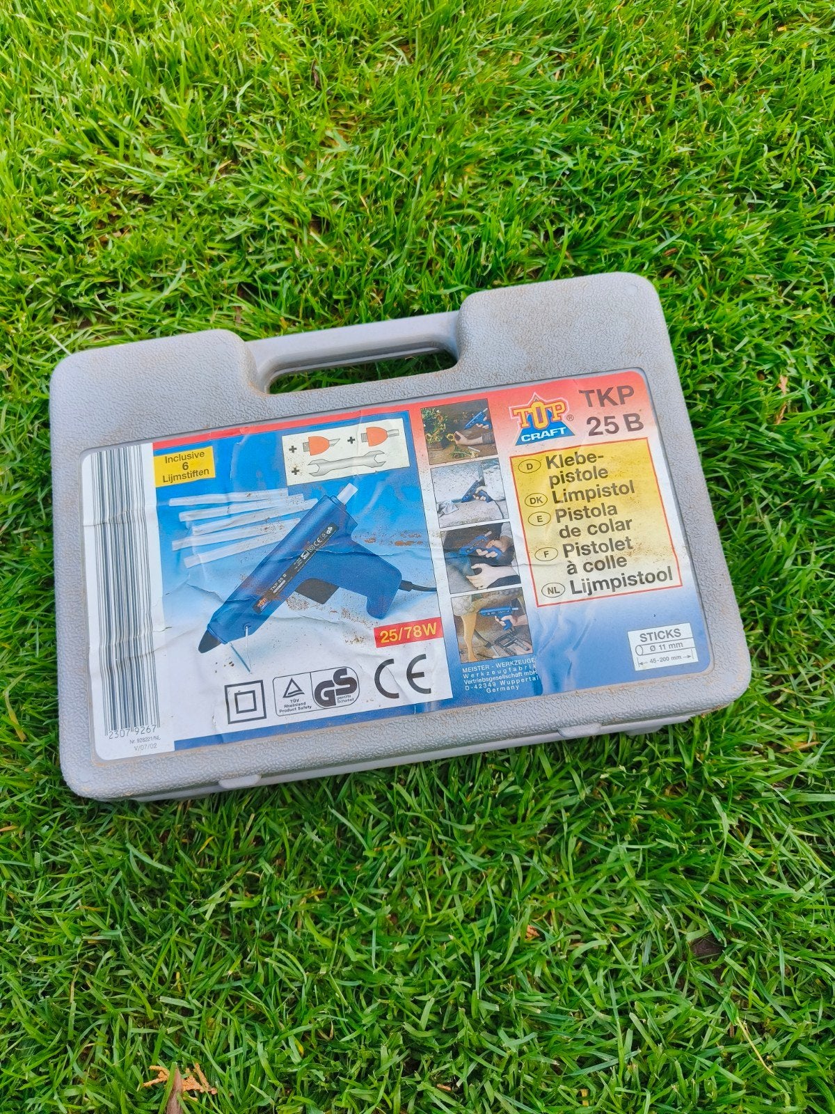 TIP Craft TKP 25 B Lijmpistool met 6 lijmstiften, Ophalen of Verzenden, Gebruikt, Overige typen, Overige merken