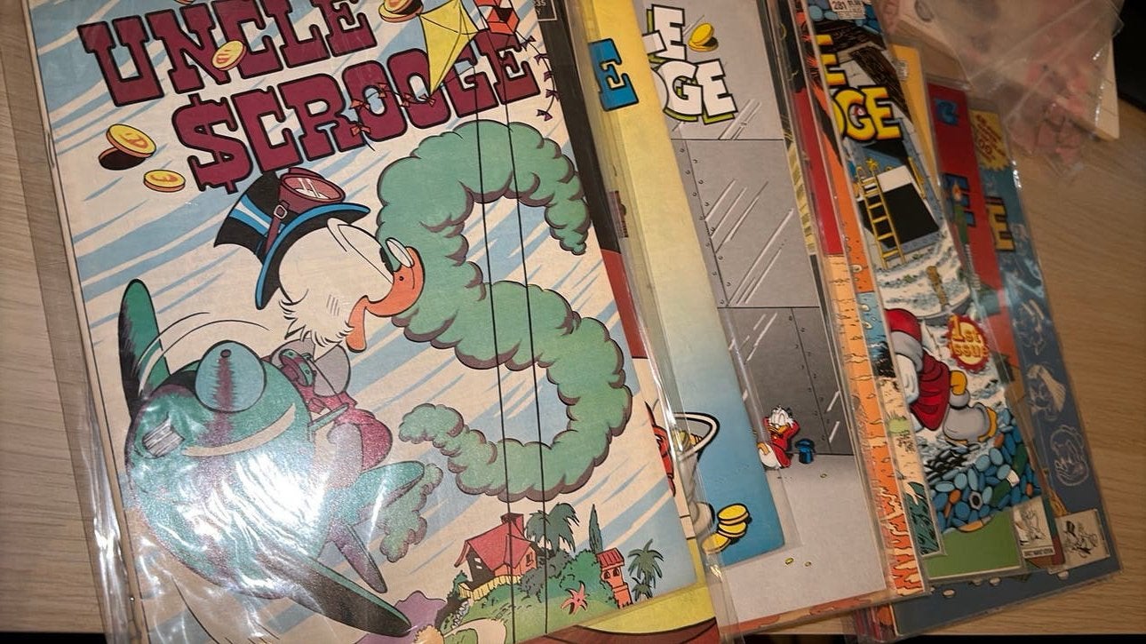 Uncle Scrooge originele amerikaanse comics, Meerdere comics, Ophalen of Verzenden, Zo goed als nieuw, Amerika
