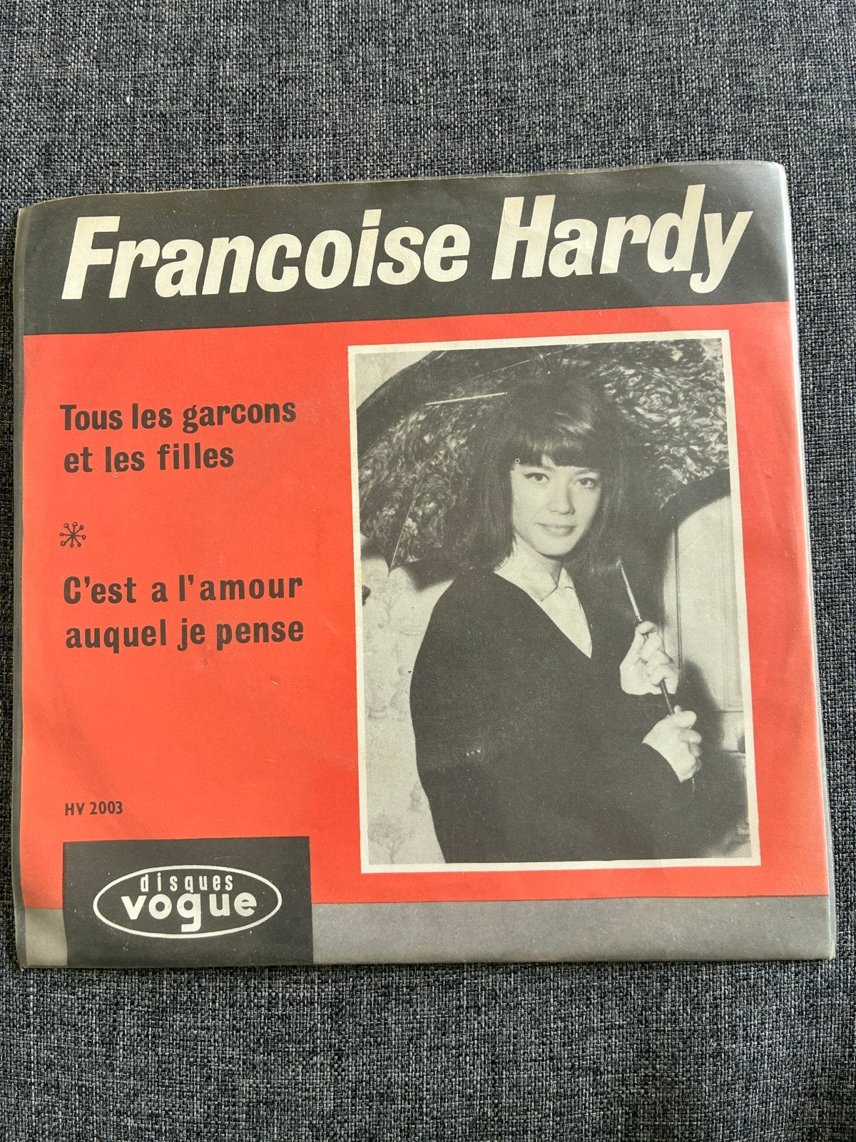 Françoise Hardy - Tous les garçons et les filles EP, Cd's en Dvd's, Vinyl Singles, Gebruikt, 7 inch, Pop, EP
