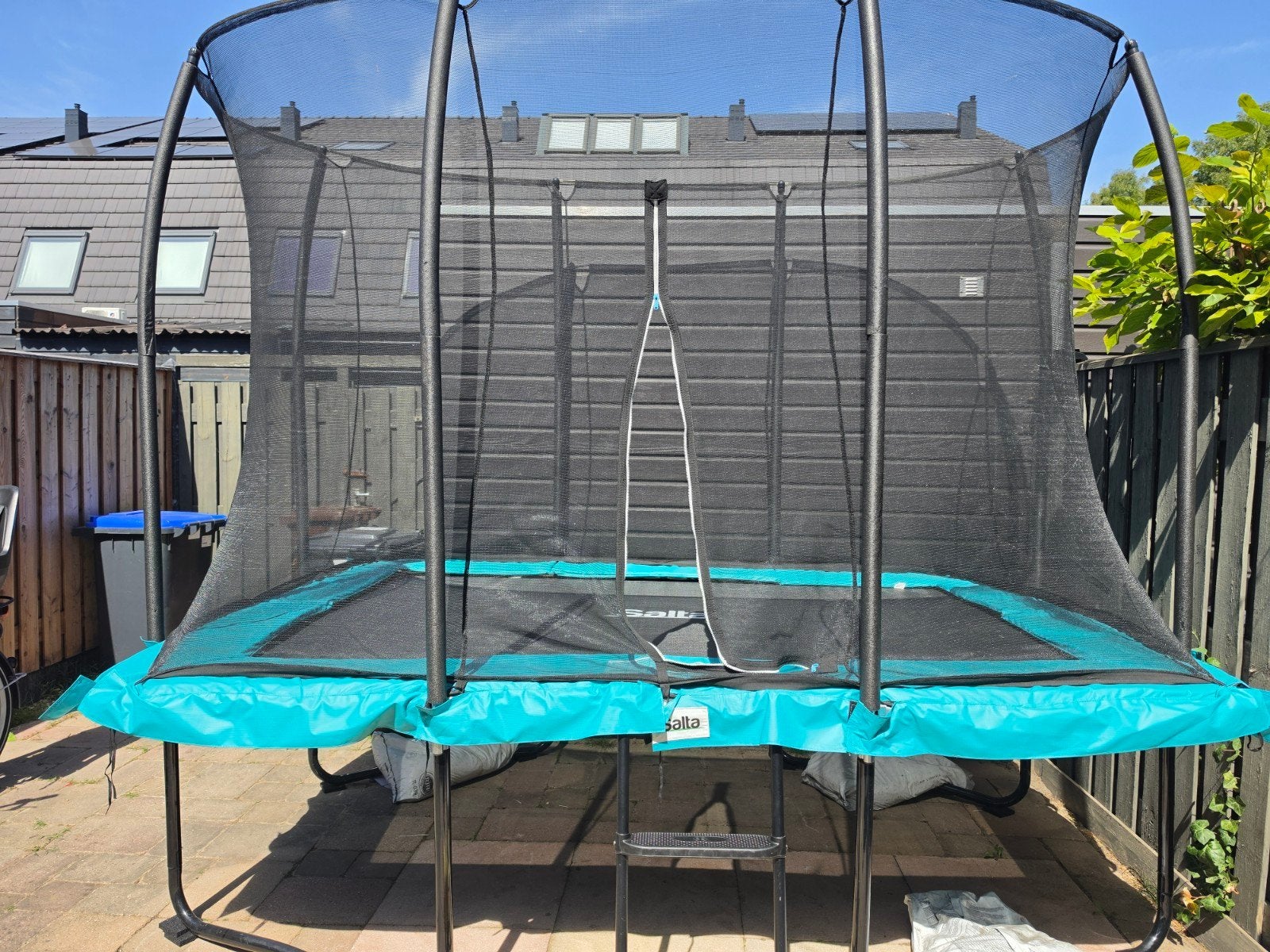Salta Trampoline 305x214 met extra veiligheidsnet, Ophalen, Zo goed als nieuw