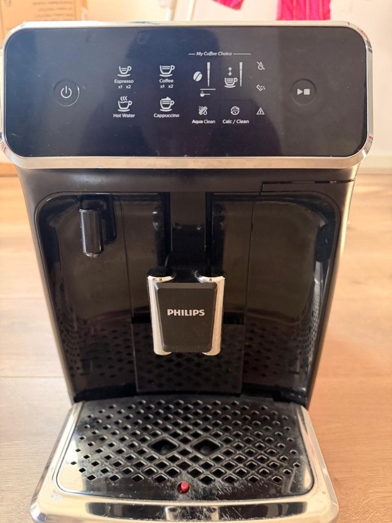 Philips volautomatische espressomachine met melkkan, Ophalen, Afneembaar waterreservoir, Gebruikt, Espresso apparaat