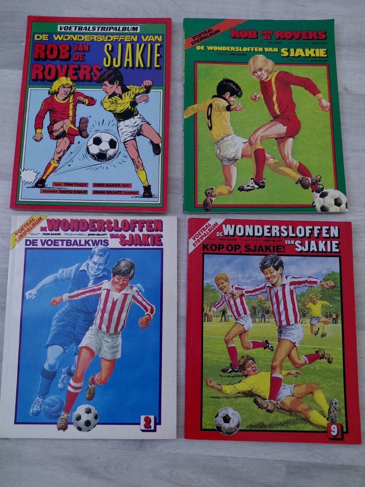 De Wondersloffen van Sjakie -, Boeken, Meerdere stripboeken, Ophalen of Verzenden, Zo goed als nieuw