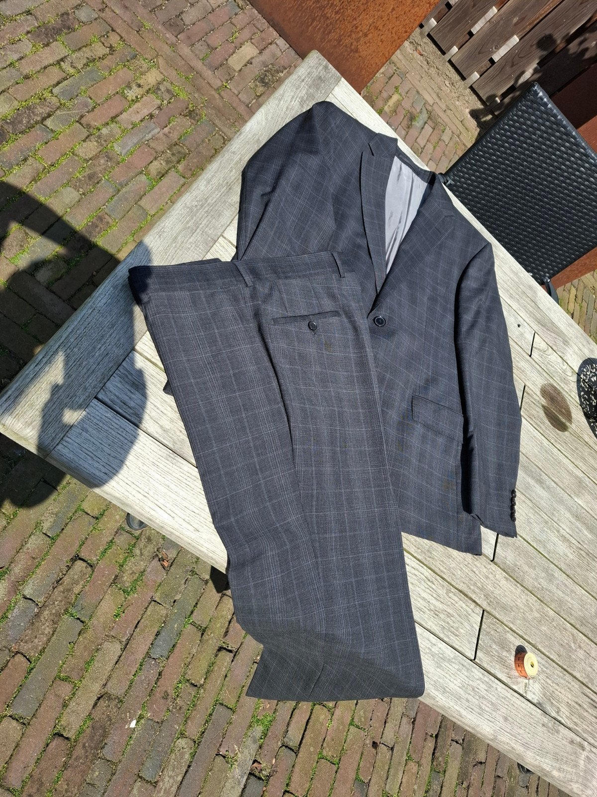 Hugo Boss pak, Ophalen of Verzenden, Zo goed als nieuw, Zwart
