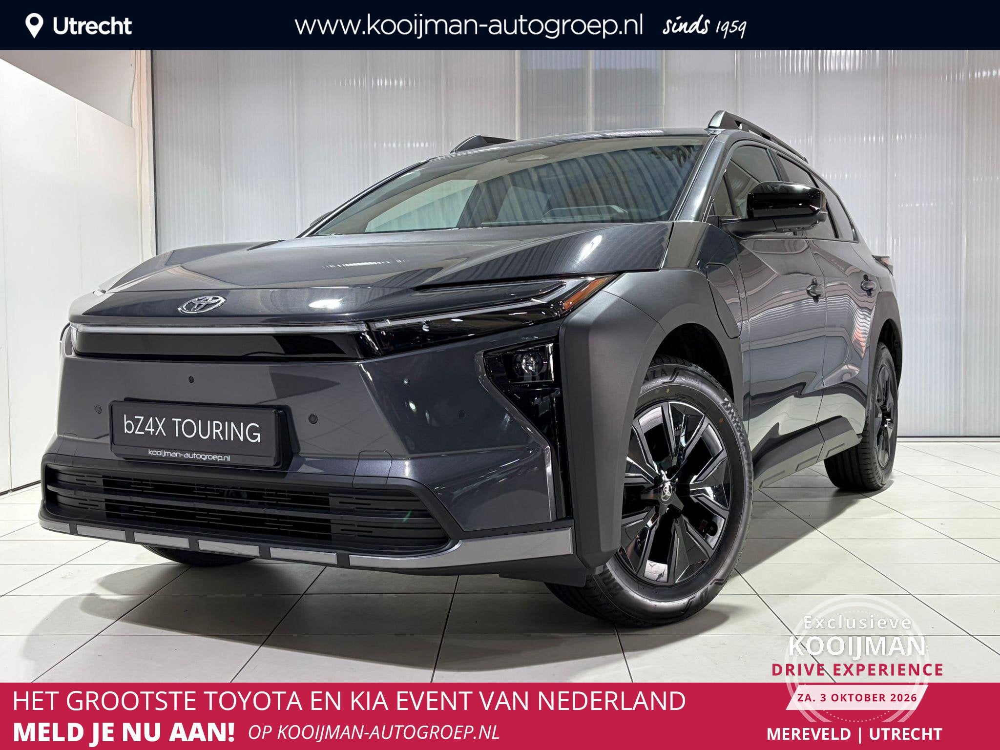 Toyota bZ4X Touring Dynamic 75 kWh Direct leverbaar, € 300
