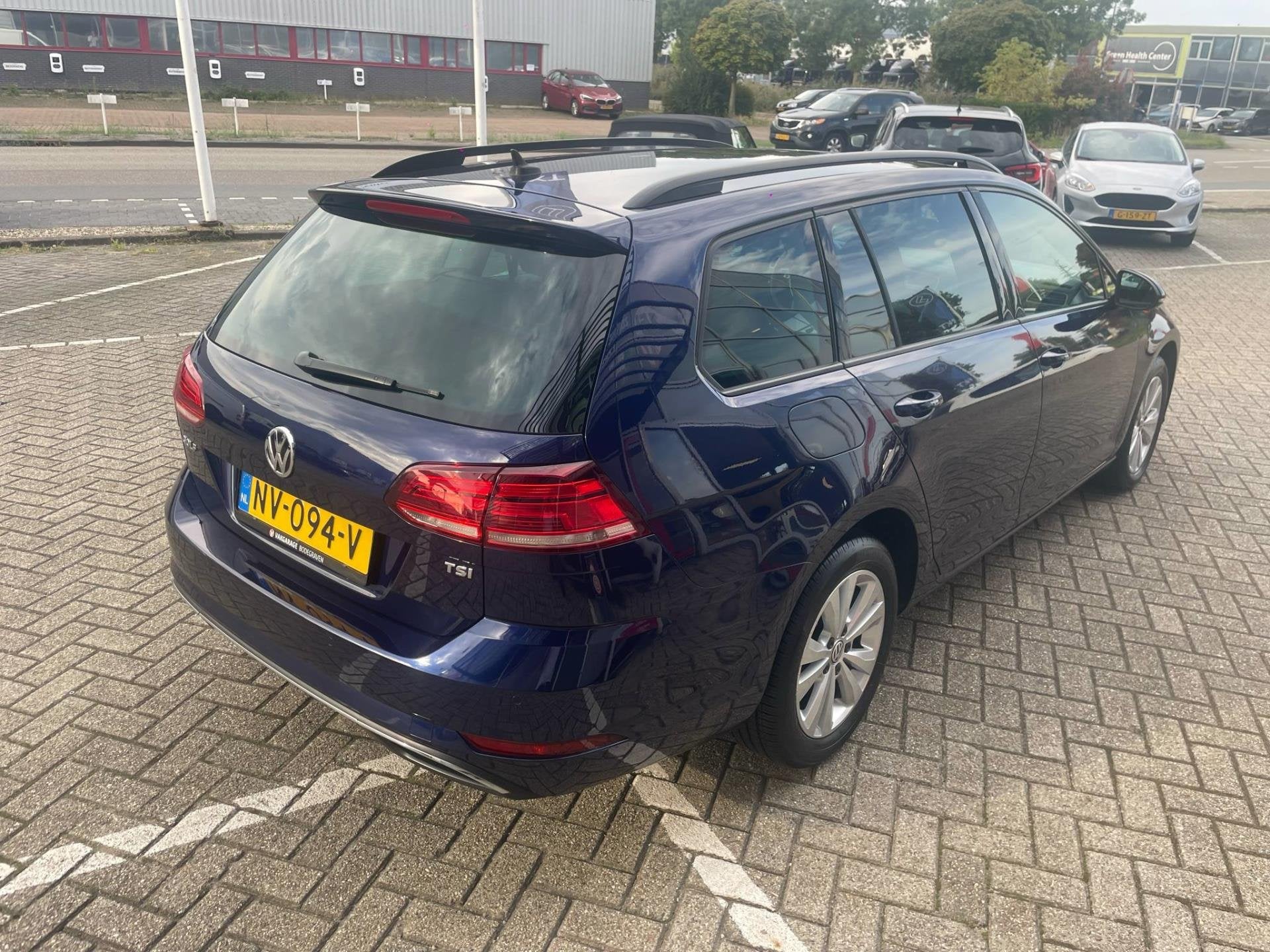 Volkswagen Golf Variant 1.0 TSI Comfortline AUTOMAAT, Auto's, Volkswagen, Stof, Gebruikt, Blauw, Automatische klimaatregeling