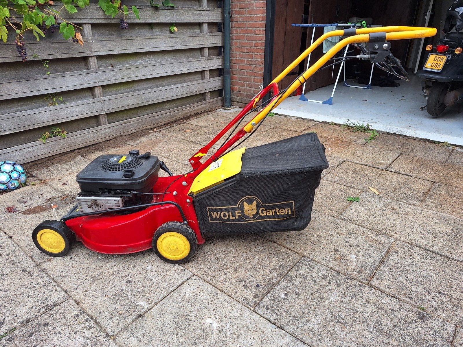 Wolf Garten grasmaaier !, Tuin en Terras, Grasmaaiers, Ophalen, Cirkelmaaier, Wolf Garten, Gebruikt