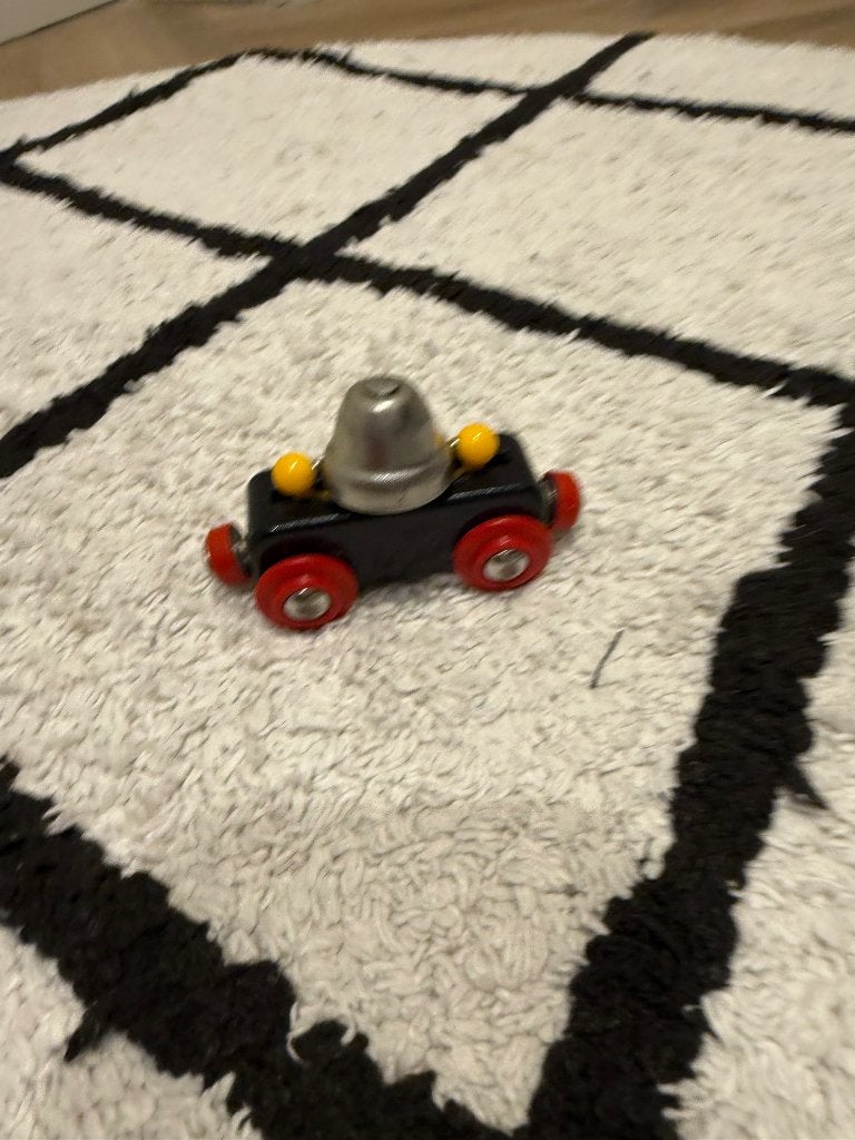 Heel goed Brio houten trein belwagon set wagon 33749 bel, Kinderen en Baby's, Speelgoed | Houten speelgoed, Ophalen of Verzenden