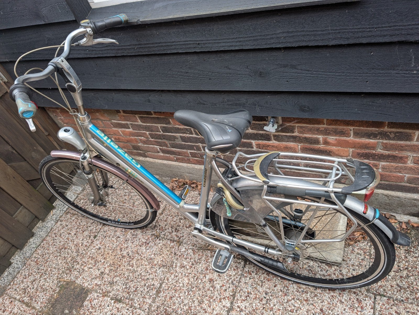 Gazelle dames fiets, Ophalen, Gazelle