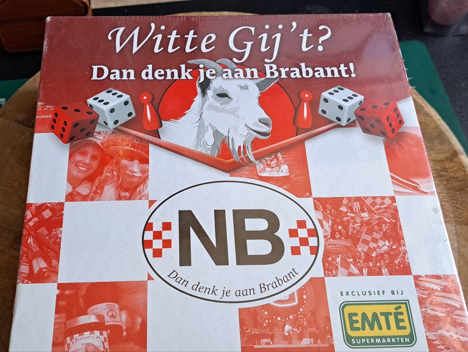 Witte Gij't? Dan denk je aan Brabant! Bordspel, Vijf spelers of meer, Ophalen, Nieuw, EMTÉ Supermarkten