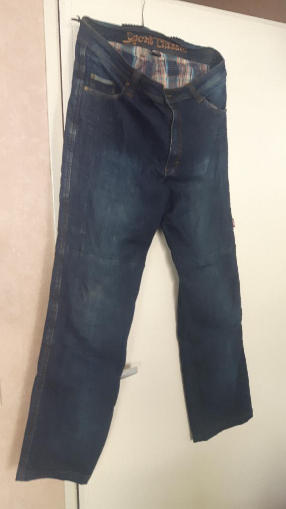denin /strongarm jeans motorbroek, Ophalen of Verzenden, Tweedehands, Dames, Broek | textiel
