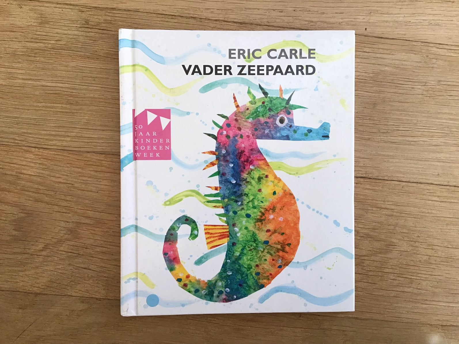 Vader zeepaard - Eric Carle., Ophalen of Verzenden, Zo goed als nieuw, Fictie algemeen