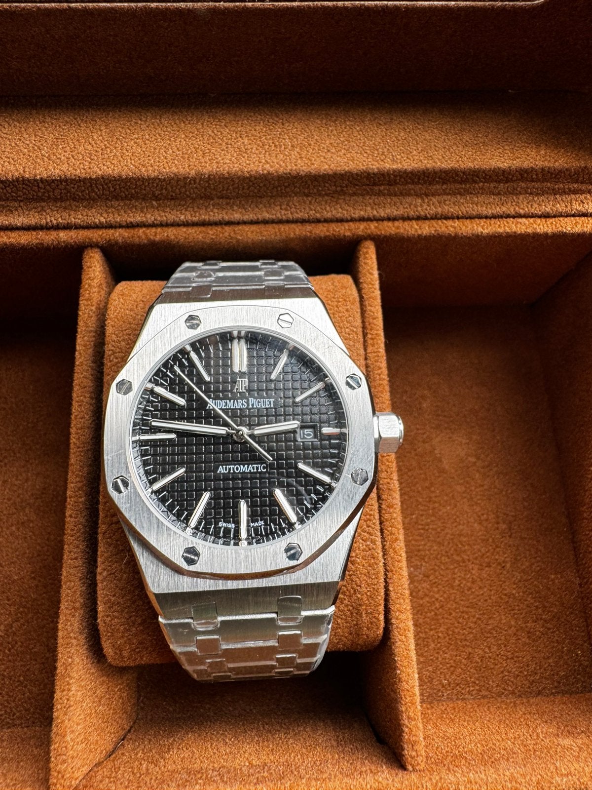 Audemars Piguet Royal Oak 15400ST, Ophalen of Verzenden, Nieuw, Staal, Overige merken