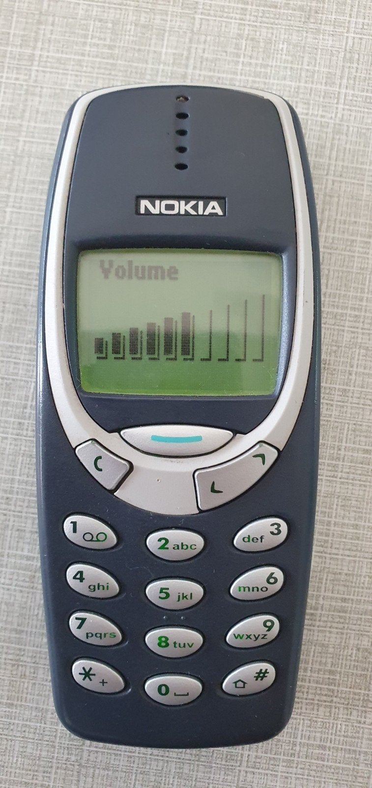 Zeer nette Nokia 3310 met nieuwe batterij, Gebruikt, Blauw, Geen camera, Fysiek toetsenbord