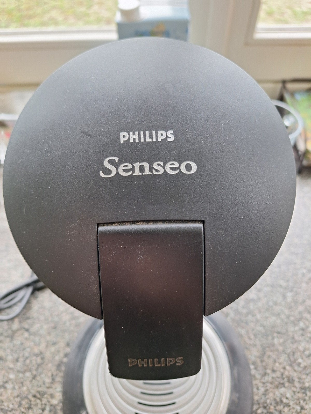 Philips Senseo zwart, Witgoed en Apparatuur, Koffiezetapparaten, Ophalen, Gebruikt, Koffiemachine, 2 tot 4 kopjes