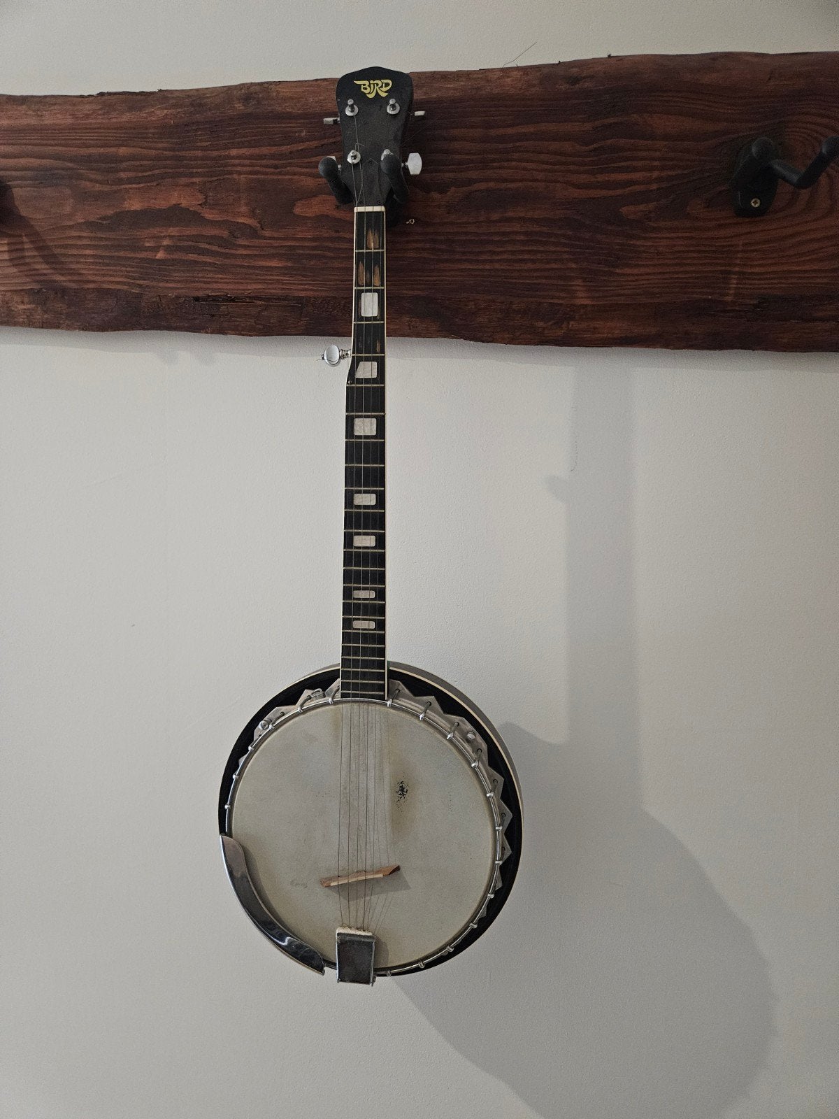Banjo 5 snaren., Ophalen