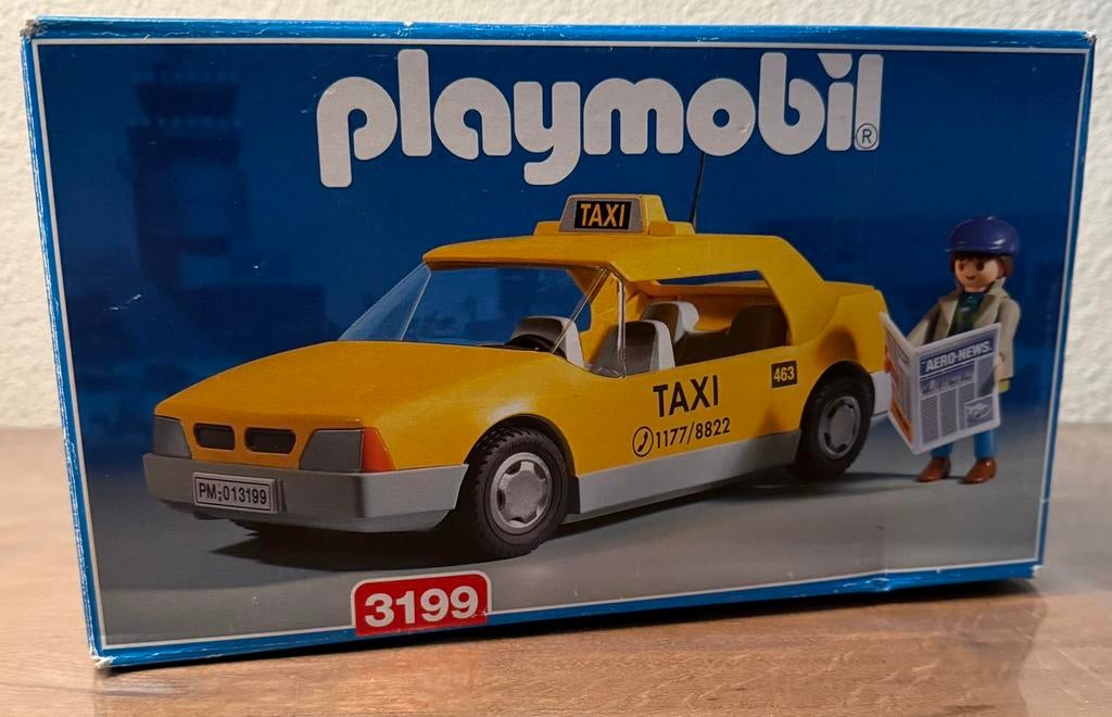 Playmobil doos 3199 New York taxi, Ophalen of Verzenden, Zo goed als nieuw