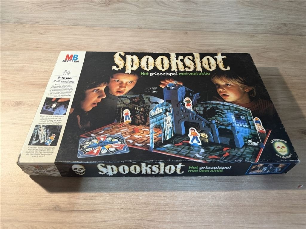 spookslot het griezelspel met veel aktie orgineel - s6589, Verzenden, Zo goed als nieuw