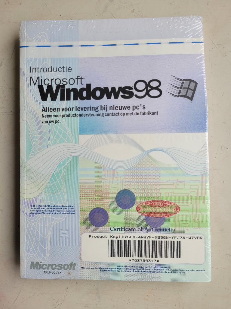 Windows98 - geseald -, Ophalen of Verzenden