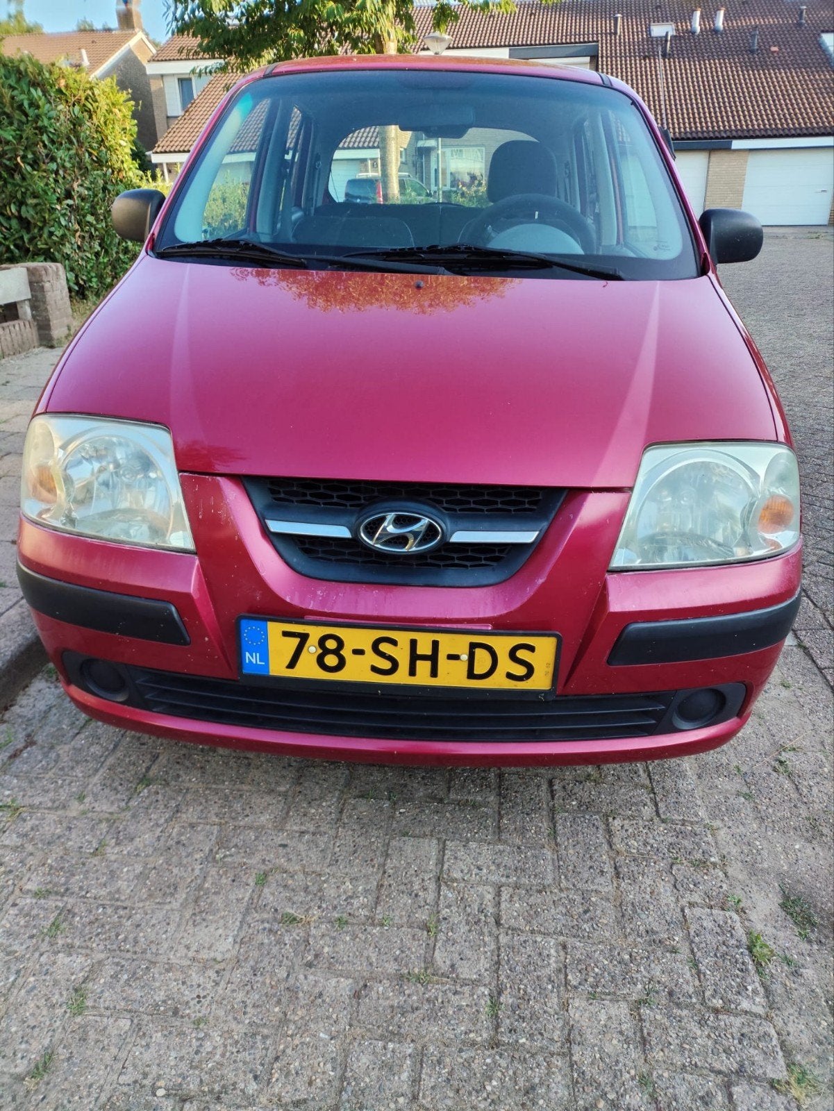 Hyundai Atos 1.1 2006 Rood, Auto's, Hyundai, Atos, ABS, Airbags, Centrale vergrendeling, Benzine, B, Hatchback, Handgeschakeld