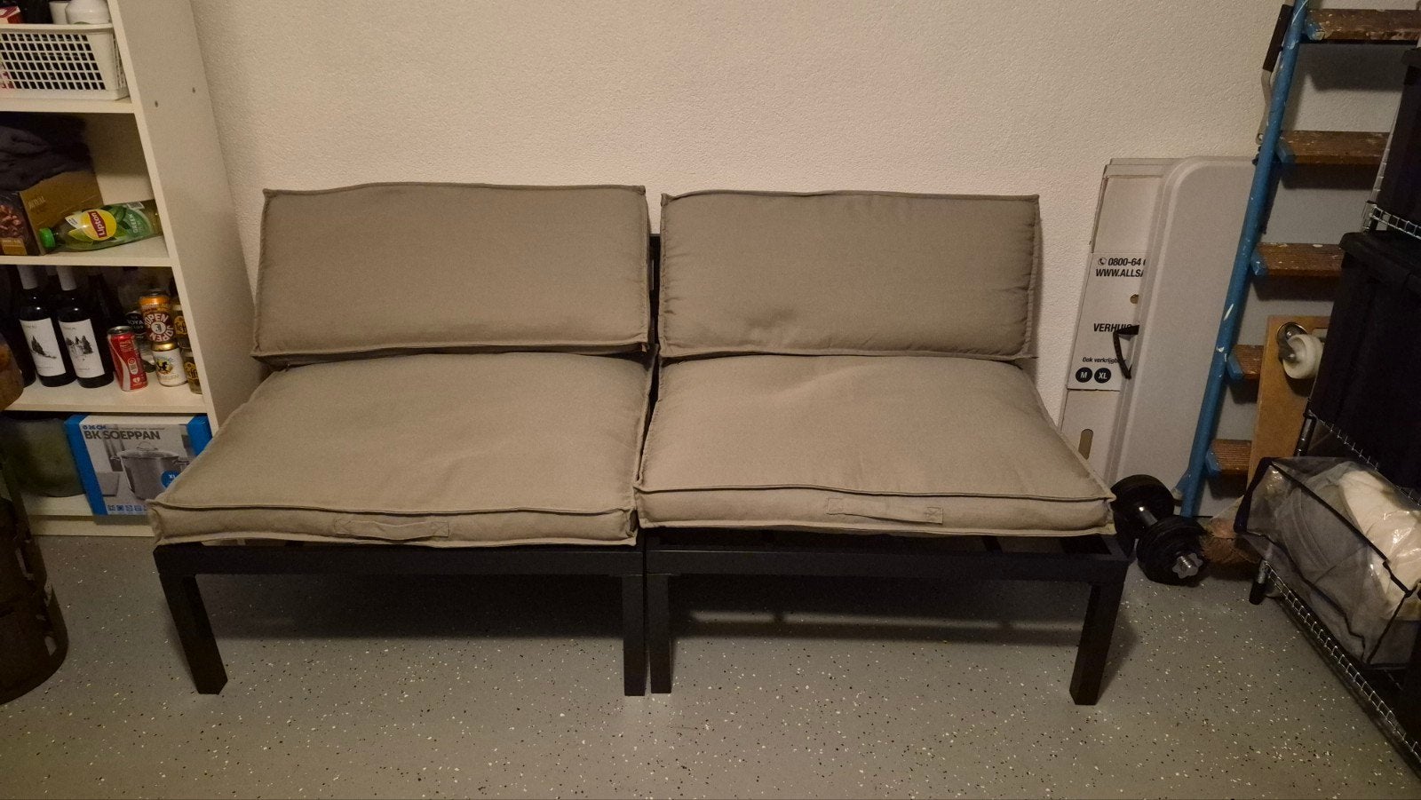 Loungebankjes George van WOOOD, Ophalen, 2 zitplaatsen