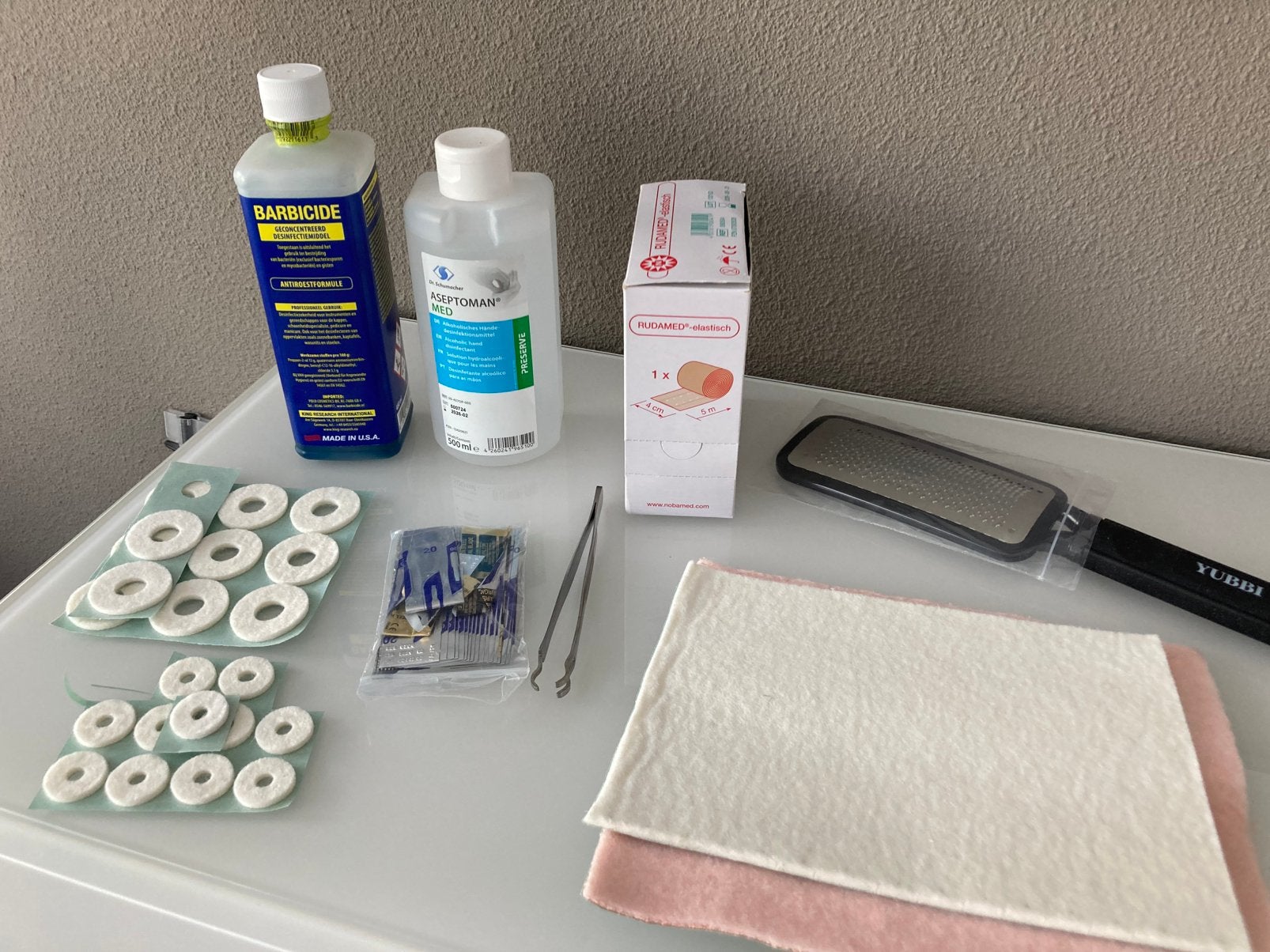 Pedicure benodigdheden, Ophalen of Verzenden, Zo goed als nieuw, Overige kleuren, Handen en Nagels