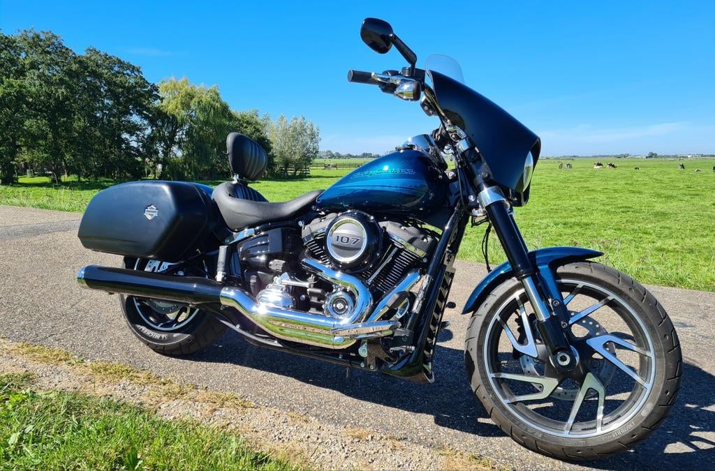 Harley davidson Sportglide flsb softail, 2021  6974km, Motoren, Motoren | Harley-Davidson, Particulier, Chopper, Ophalen