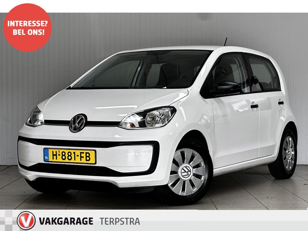 Volkswagen up! 1.0 BMT take up!/ LED Dagrijverl/ 5-DrS/ Airc, Voorwielaandrijving, Gebruikt, Origineel Nederlands, Bedrijf