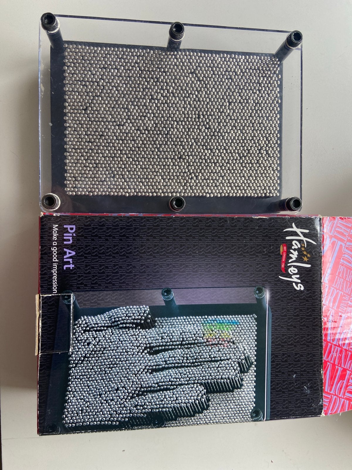 Pin Art - Hamleys - Maak je eigen 3D-kunstwerk, Ophalen of Verzenden, Gebruikt, Knutselen