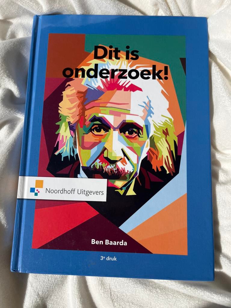 Dit is onderzoek! - Ben Baarda (3e druk), Boeken, Ophalen of Verzenden, Zo goed als nieuw