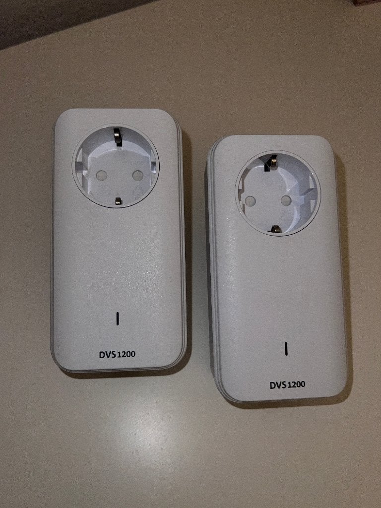 Devolo DVS1200 MT 2791 set van 2, Ophalen of Verzenden, Gebruikt, KPN / Devolo