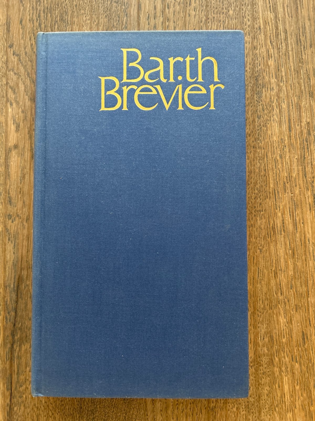 Karl Barth Brevier - Richard Grunow - Theologie, Ophalen of Verzenden, Gelezen, Christendom | Protestants