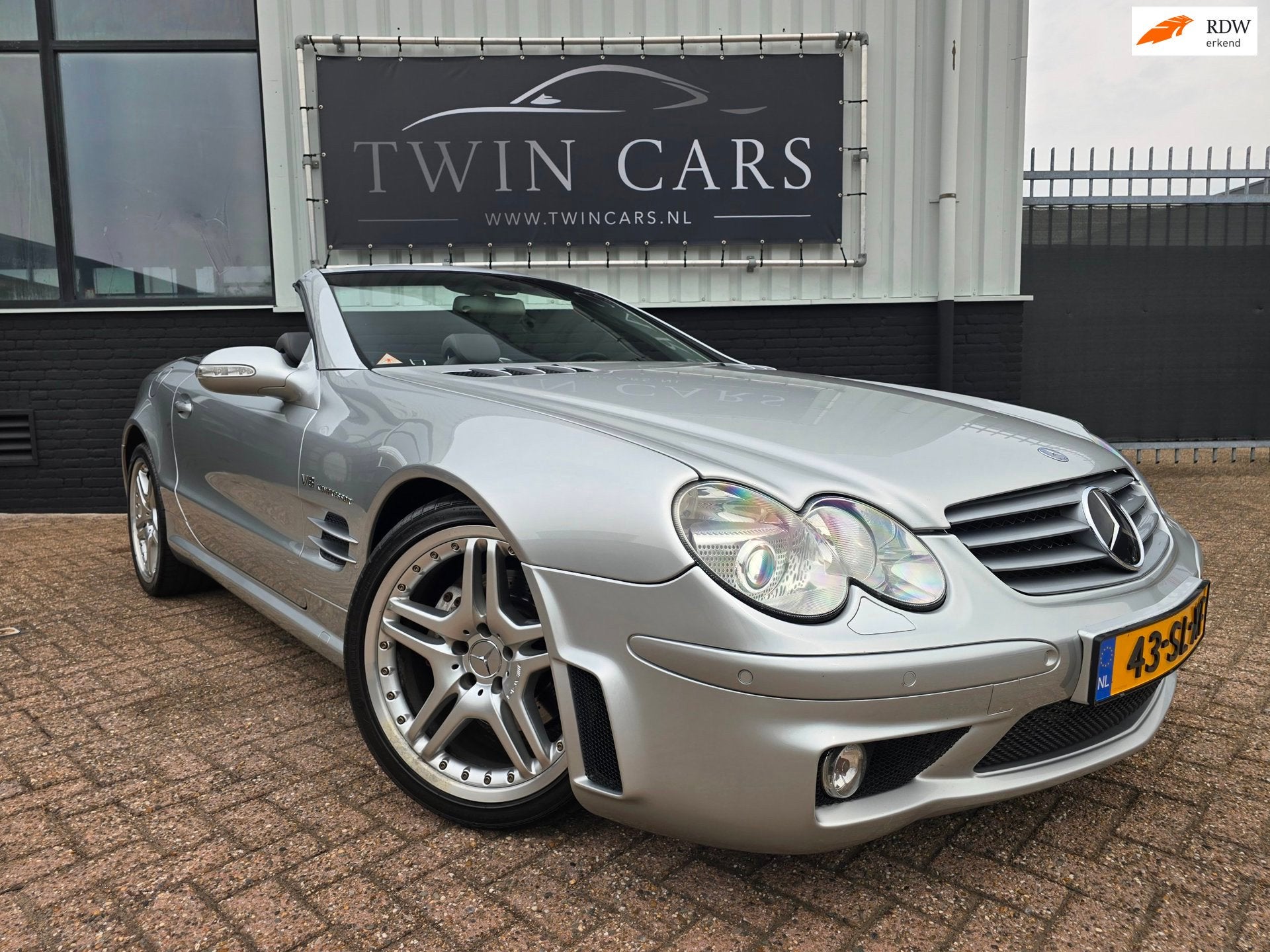 Mercedes-Benz SL-klasse 500 AMG Pano Full Options, Auto's, Automaat, Achterwielaandrijving, Gebruikt, 8 cilinders