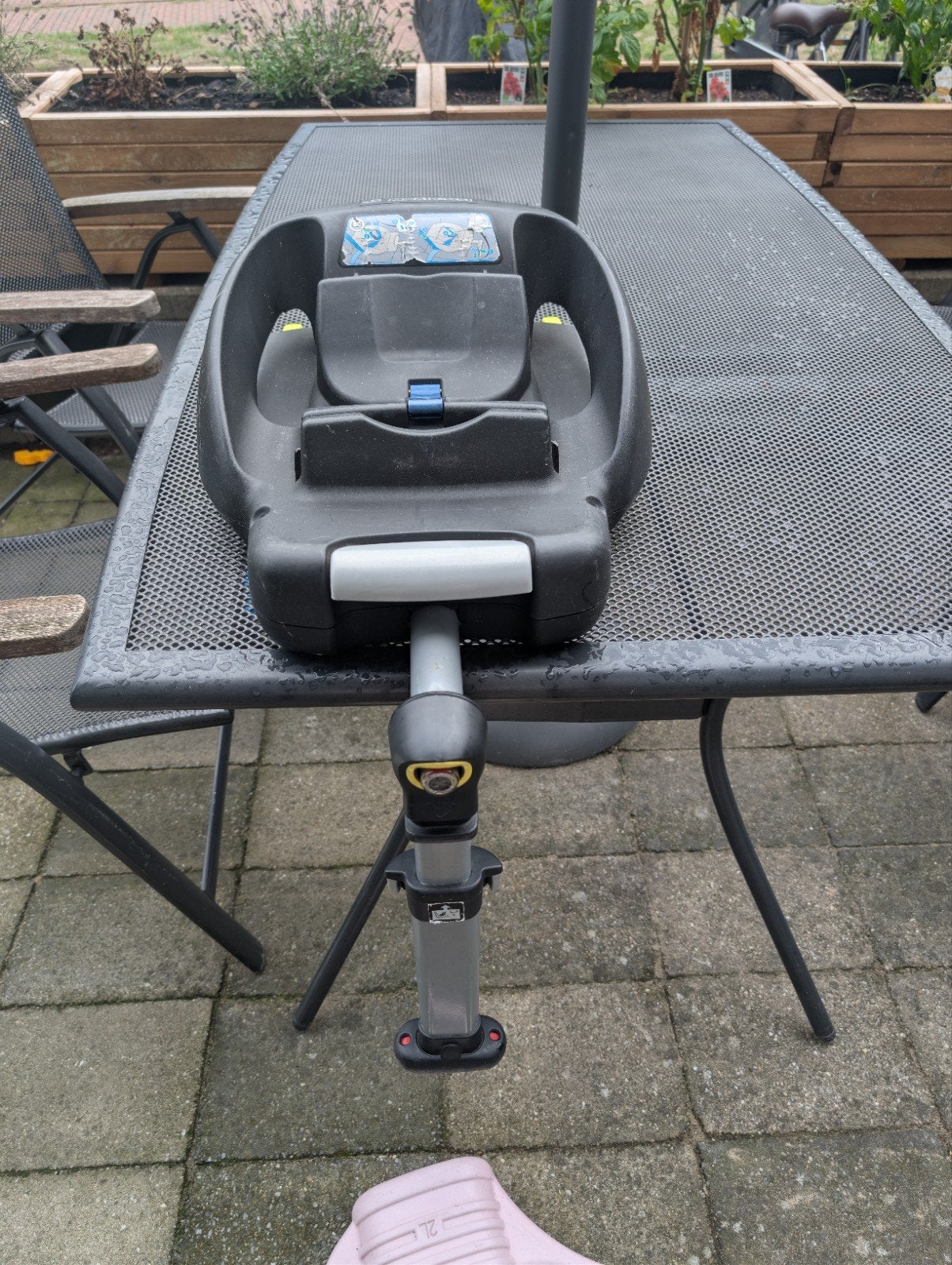Maxi-Cosi EasyFix Isofix base voor autostoeltje, Ophalen, Autogordel of Isofix, Gebruikt, 0 t/m 13 kg