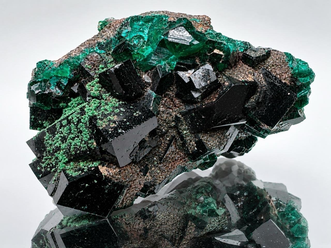 Prachtige Dioptaas Mineraal - 36 gram, Verzamelen, Ophalen of Verzenden, Mineraal