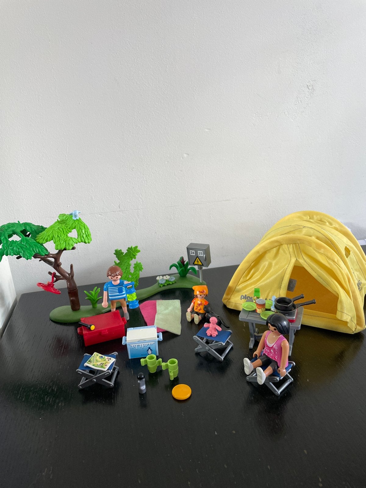 Playmobil Camping Set 5435, Complete set, Overige typen, Zo goed als nieuw, Family fun