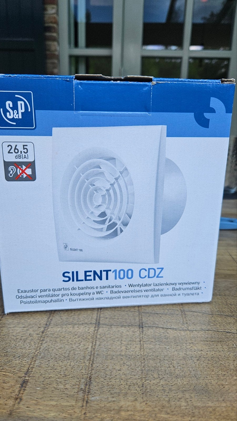 Badkamerventilator Soler & Palau Silent (100CDZ) - Ø 100mm -, Ophalen of Verzenden, Nieuw
