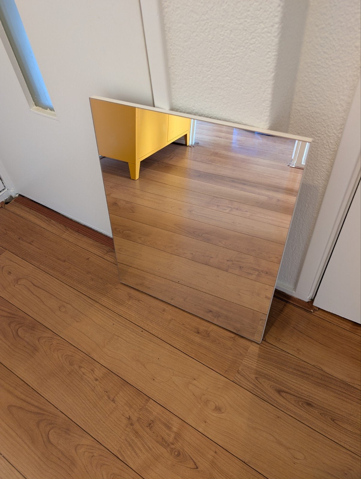 Rechthoekige spiegel 51,5 x 64 cm, Ophalen, Gebruikt, Minder dan 100 cm, Rechthoekig