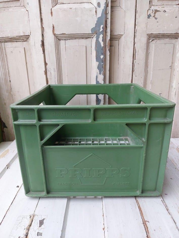Pripps dranken krat groen, Doe-het-zelf en Verbouw, Kratten en Dozen, Ophalen of Verzenden, Minder dan 40 cm, Krat, Minder dan 35 cm