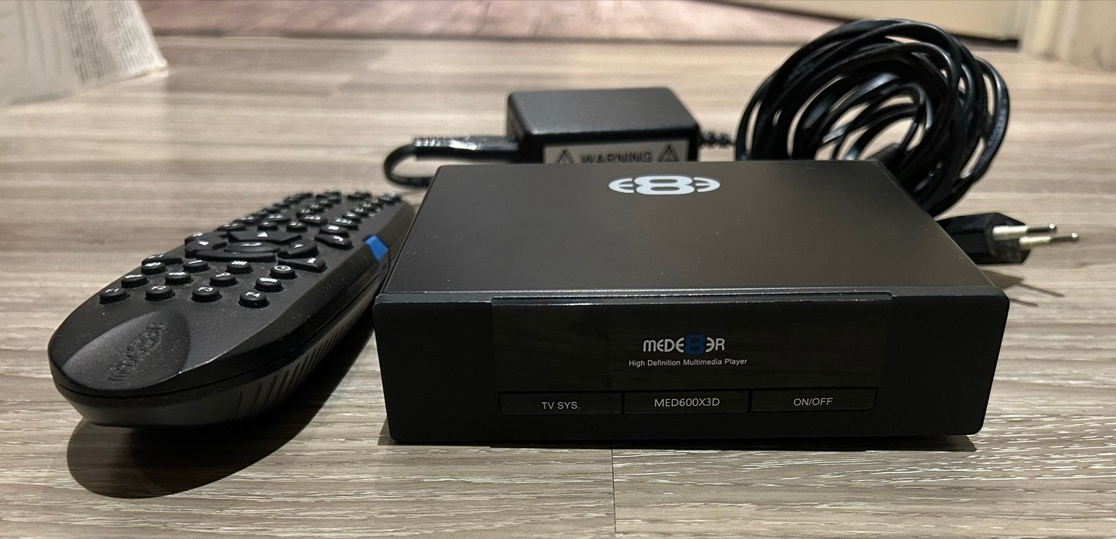 Mede8er MED600X3D Multimedia Player met Afstandsbediening, Ophalen, Gebruikt, HDMI, Zonder harde schijf