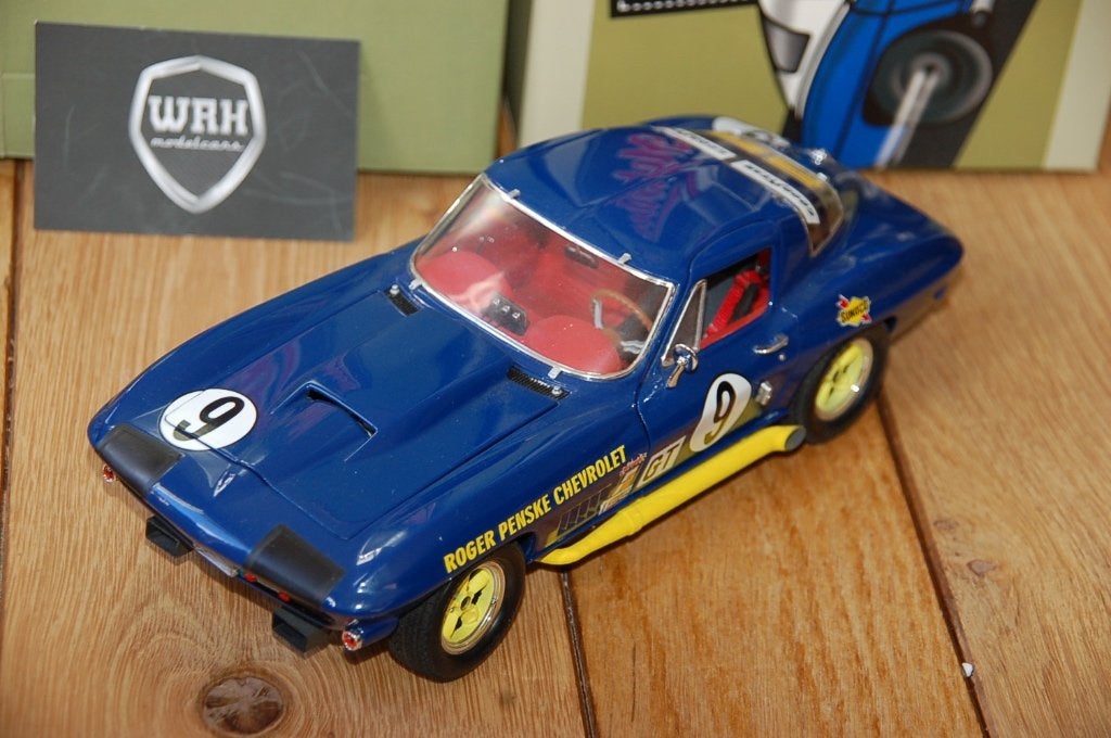 CHEVROLET CORVETTE PENSKE RACING #9 EXOTO zie info WRH, Verzenden, Gebruikt, Auto, Overige merken